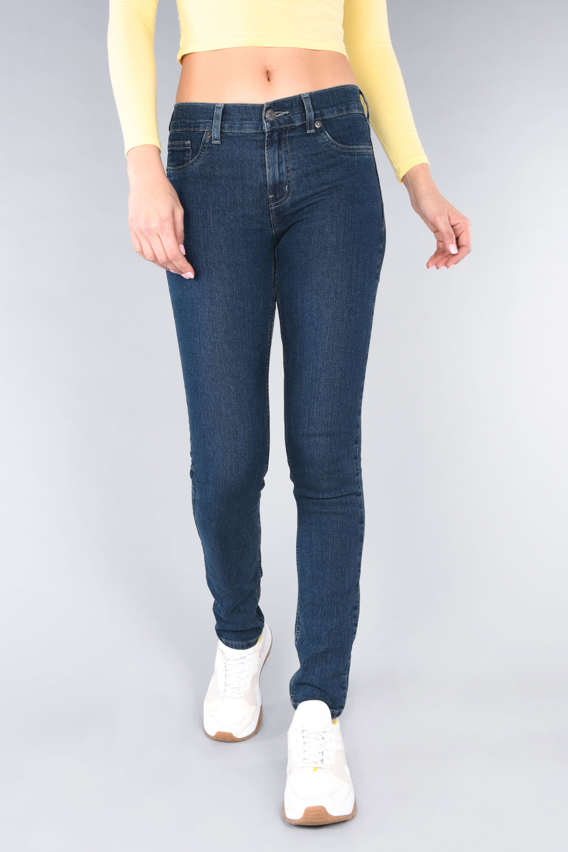  MilaBrown Jeans para mujer, cintura alta, amplios