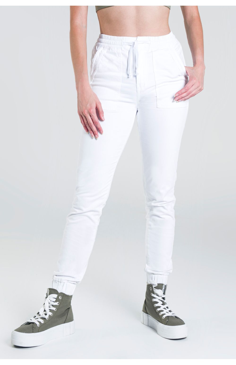 Jegging Oggi Mujer Gabardina Blanco 2212168 Skinny