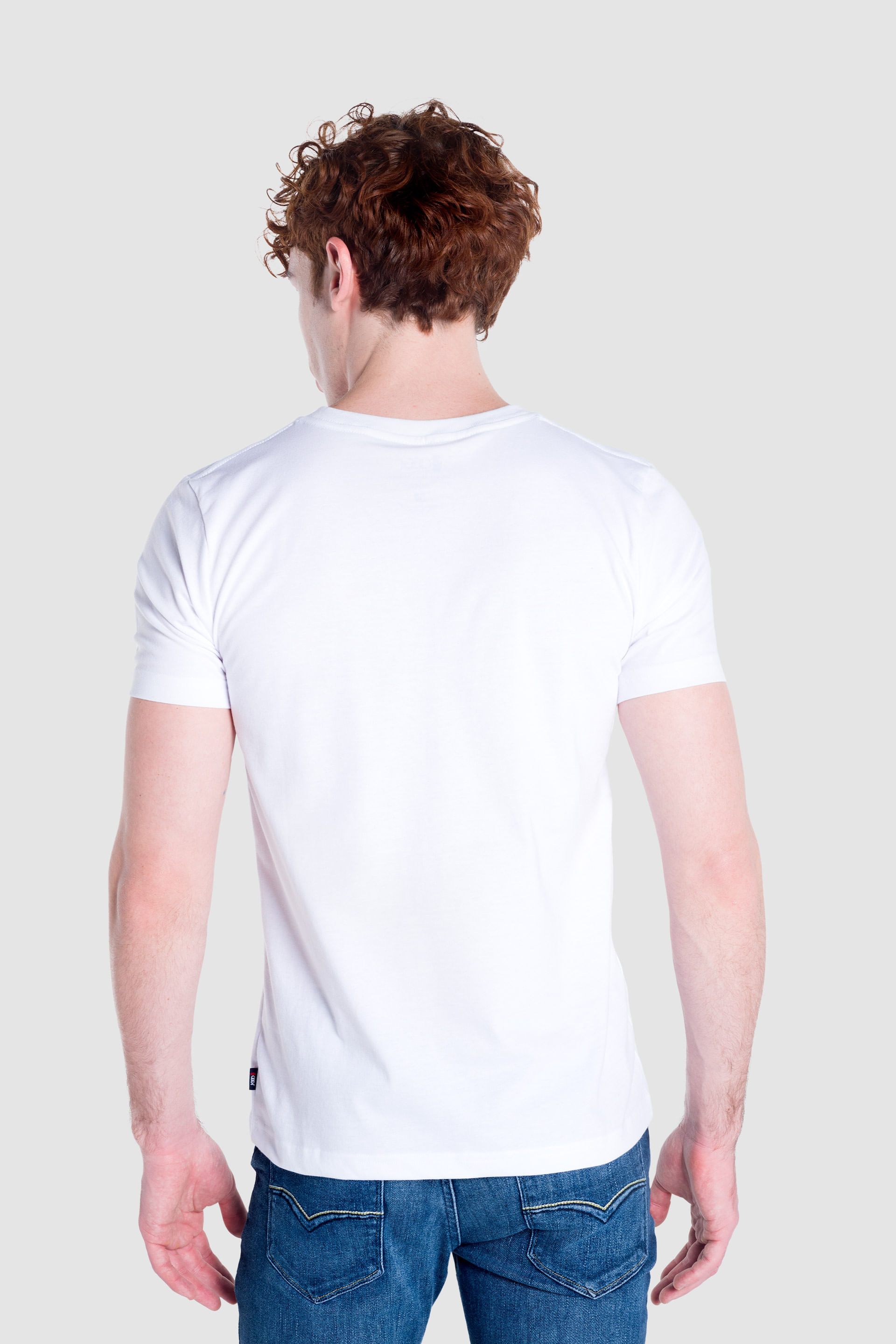 Playera basica online blanca