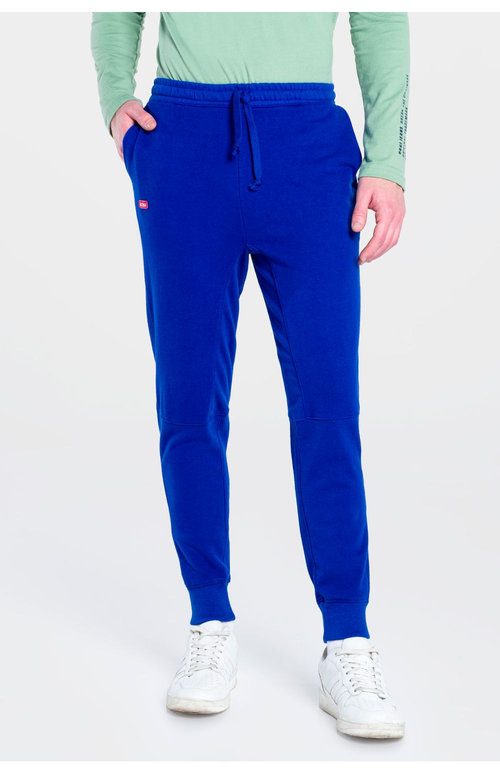 Pants Oggi Hombre Felpa Azul 82600 Slim